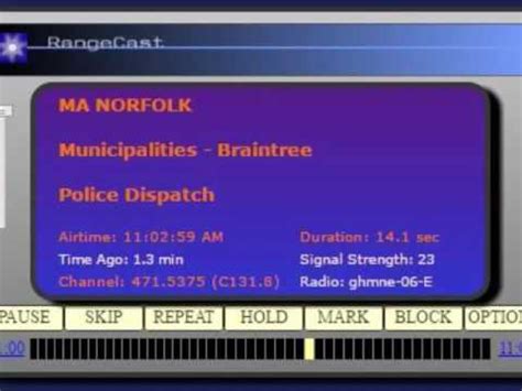 · From Scan New England Wiki. . Braintree police and fire scanner